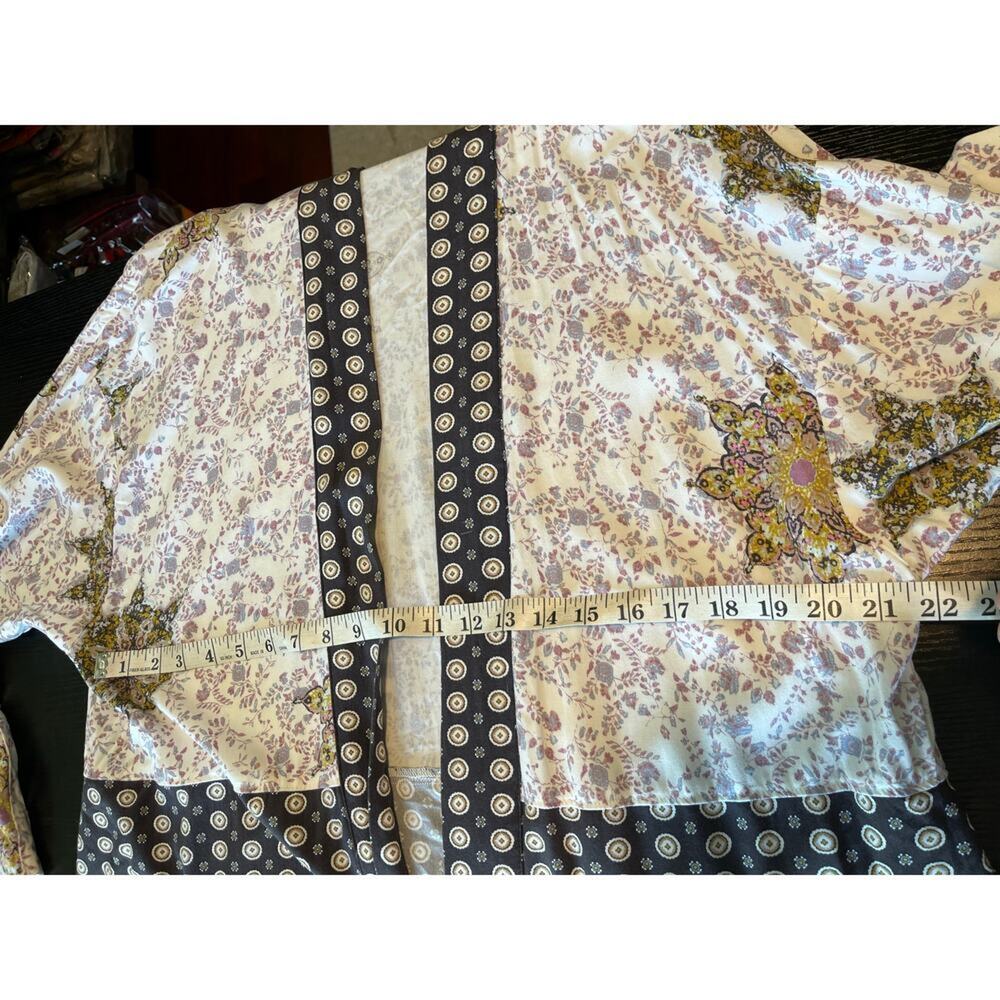 Free People Patchwork Kimono/Cardigan - Picture 5 of 8